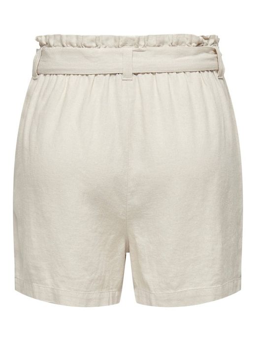 Shorts de lino con cinturón Jdy Moonbean