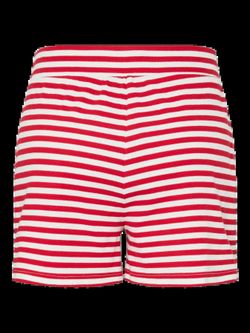 Shorts de punto canalé MW rayas Pieces Goji Berry