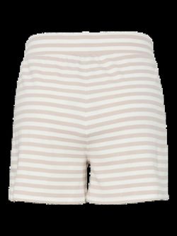 Shorts de punto canalé MW rayas Pieces Silver