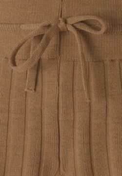 Shorts de punto canalé Only Toasted Coconut