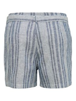 Solo pantaloncini a righe blu con cintura Insignia