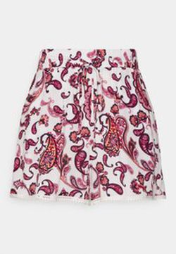 Shorts estampado con detalle calado Vero Moda Snow White