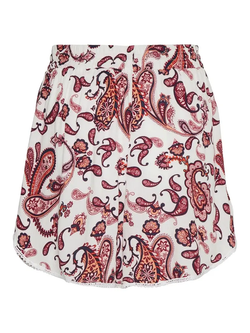 Shorts estampado con detalle calado Vero Moda Snow White