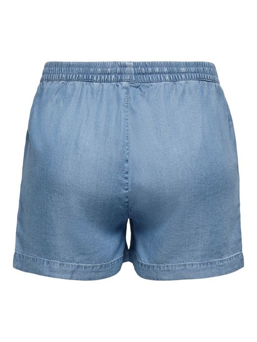 Shorts lyocell con goma Only Medium Blue