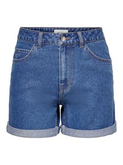 Shorts tejanos 5 bolsillos ancho Only Medium Blue