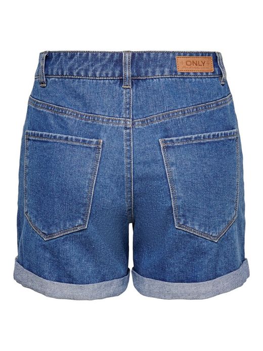 Shorts tejanos 5 bolsillos ancho Only Medium Blue