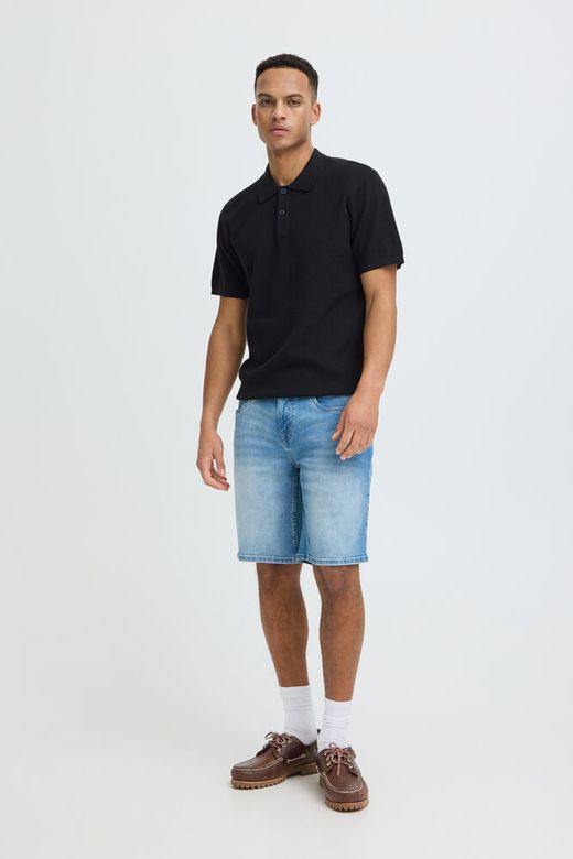 Shorts vaqueros 5 bolsillos elásticos Blend Of America Blue Denim