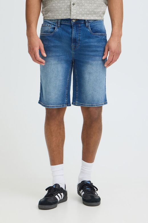 Shorts vaqueros 5 bolsillos elásticos Blend Of America Dark Denim