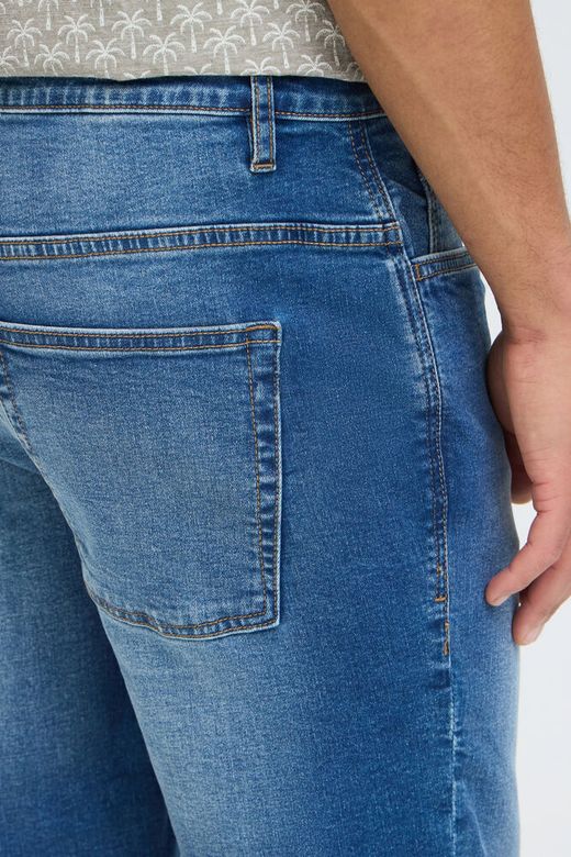 Shorts vaqueros 5 bolsillos elásticos Blend Of America Dark Denim