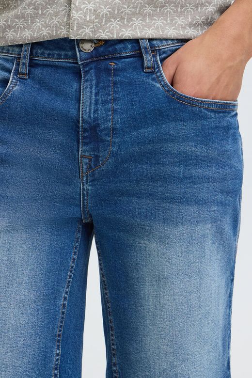 Shorts vaqueros 5 bolsillos elásticos Blend Of America Dark Denim
