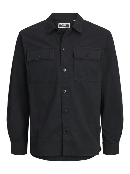 Sobrecamisa con bolsillos Jack & Jones Black