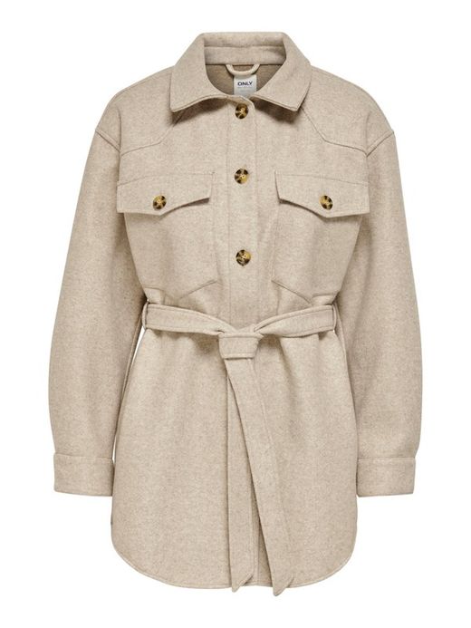 Sobrecamisa con cinturón Only Tigers Eye