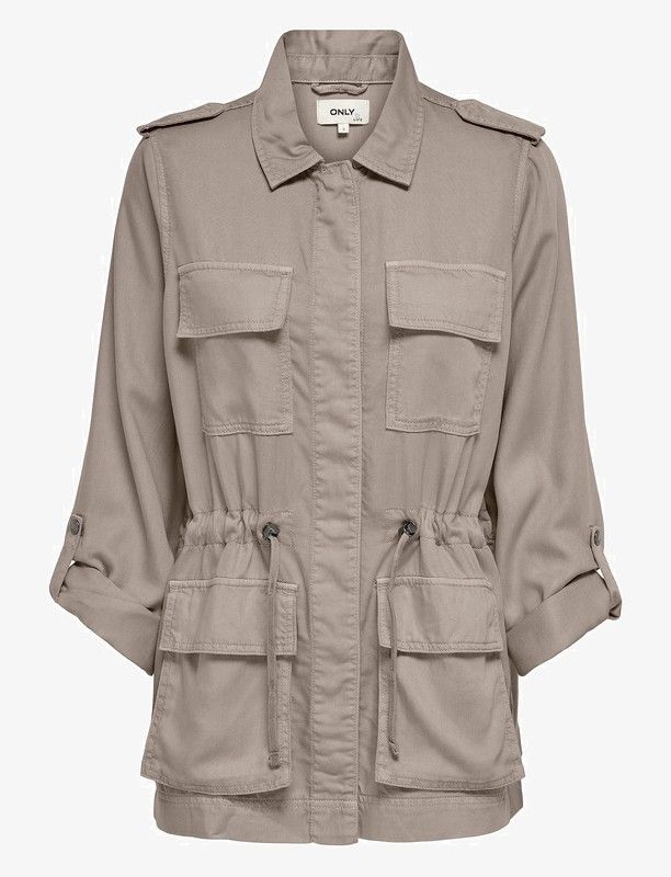 Sobrecamisa m. 3/4 Lyocell con bolsillos Only String 4XL