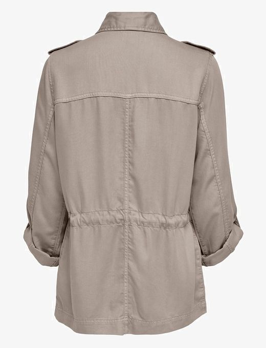 Sobrecamisa m. 3/4 Lyocell con bolsillos Only String