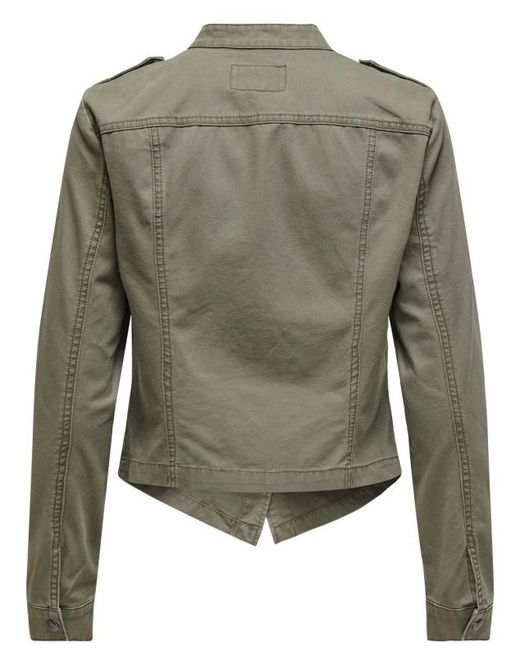 Sobrecamisa militar con repunteados Only Kalamata