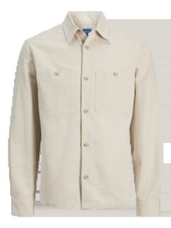 Sobrecamisa m/l de punto granulado Jack & Jones Moonstruck