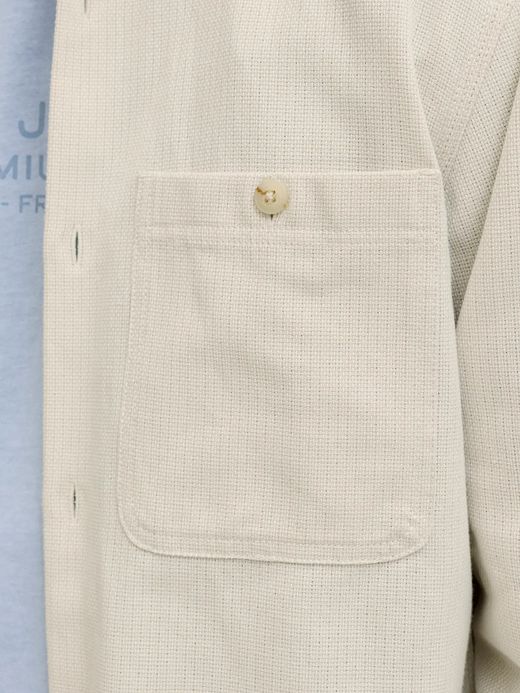 Sobrecamisa m/l de punto granulado Jack & Jones Moonstruck