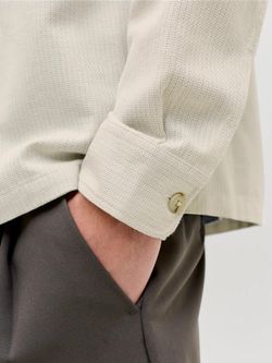 Sobrecamisa m/l de punto granulado Jack & Jones Moonstruck