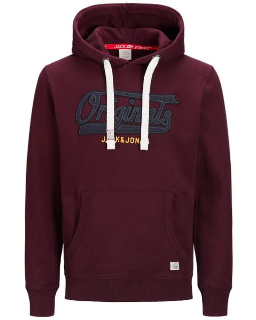 Jack & Jones Port Royale Letter Hooded Sweatshirt
