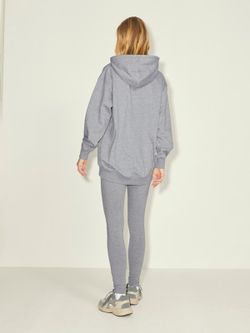 Sudadera capucha oversize Jjxx Light Grey Mela