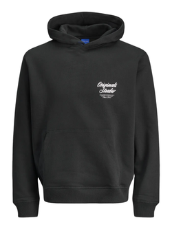 Sudadera con capucha backprint Originals Studio Jack & Jones Black