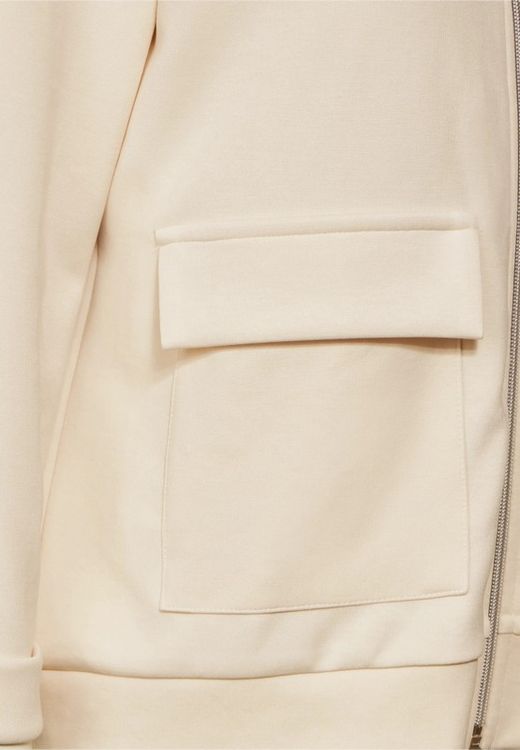 Sudadera con capucha con bolsillos grandes Street One Off White