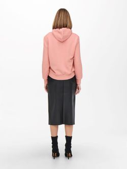 Sudadera con capucha con corazón Only Rosette