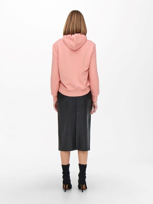 Sudadera con capucha con corazón Only Rosette