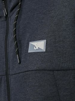 Sudadera con capucha con cremallera Jack & Jones Dark Navy