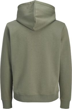 Sudadera con capucha con letras J&J Jack & Jones Vetiver