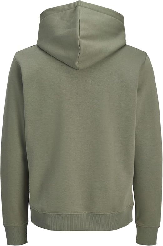 Sudadera con capucha con letras J&J Jack & Jones Vetiver