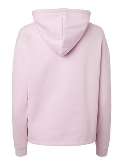 Sudadera con capucha lisa Pieces Orchid