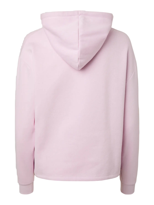 Sudadera con capucha lisa Pieces Orchid