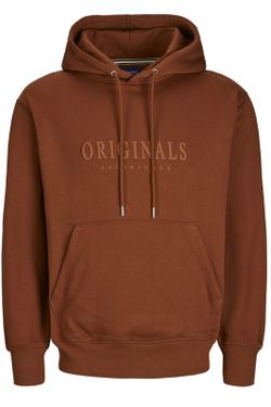 Sudadera con capucha Originals Jack & Jones Brown