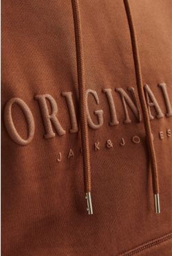 Sudadera con capucha Originals Jack & Jones Brown