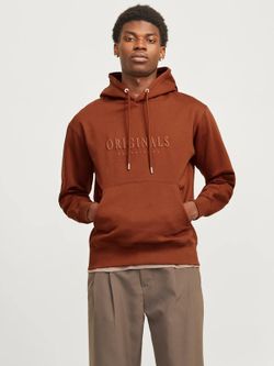 Sudadera con capucha Originals Jack & Jones Brown