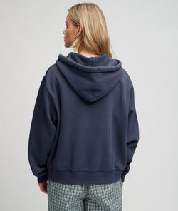 Sudadera con capucha y letras branding Superdry Dark Blue