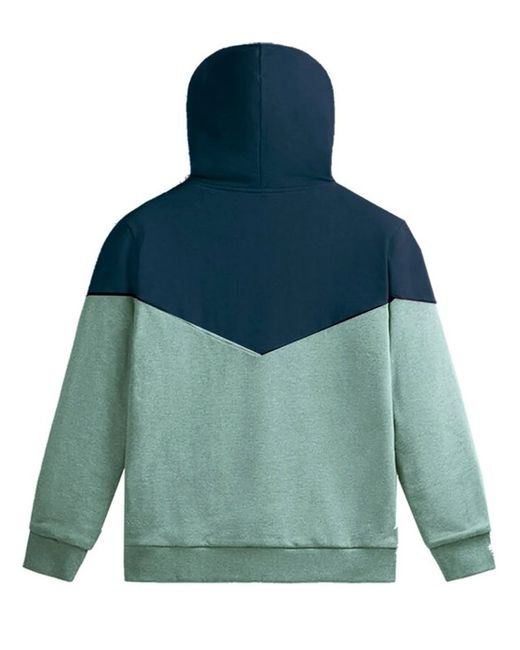 Sudadera con cremallera y capucha forrada Jack & Jones Navy Blazer