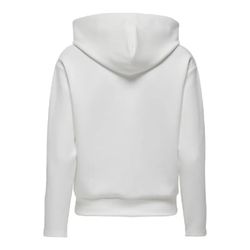 Sudadera corta con capucha y cordón piedras Only Cloud Dancer