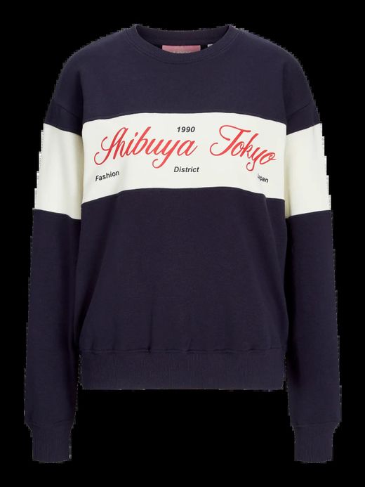 Sudadera cuello redondo Shibuya Tokyo Jjxx Vanilla Ice