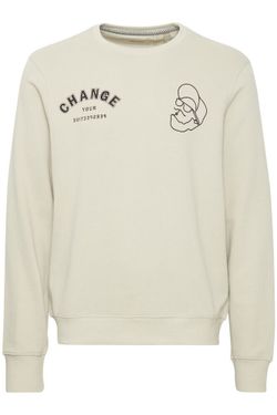 Sudadera de cuello redondo con backprint Change your perspective Blend Of America Petal