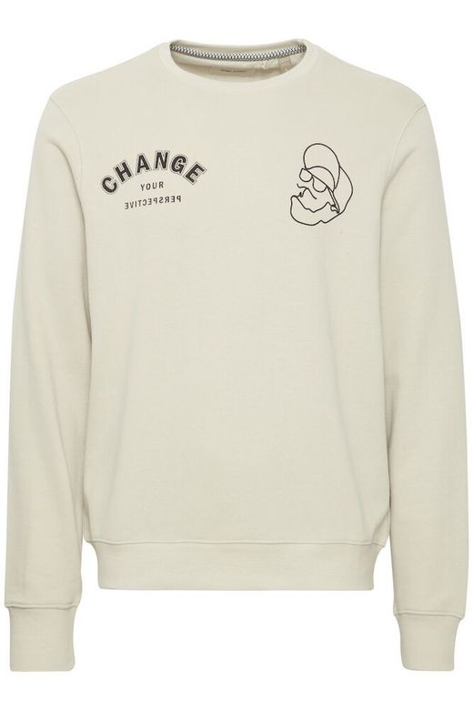 Sudadera de cuello redondo con backprint Change your perspective Blend Of America Petal