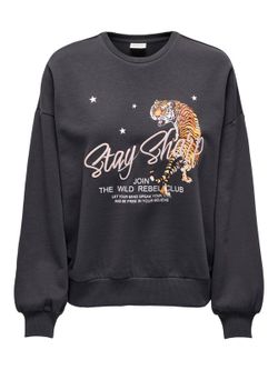 Sudadera de cuello redondo con letras bordadas & print Only Phantom