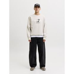 Sudadera de cuello redondo con letras branding Jack & Jones Dove