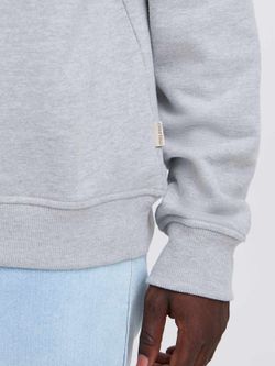 Sudadera de cuello redondo con print retrato leopardo Blend Of America Stone Mix