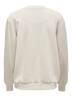 Sudadera de cuello redondo con print Soopy Only Silver