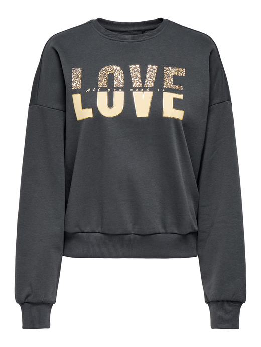 Sudadera de cuello redondo Love Only Phantom