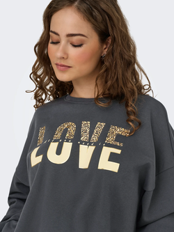 Sudadera de cuello redondo Love Only Phantom