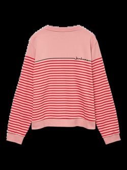 Sudadera de cuello redondo rayas kindness Vero Moda Rose