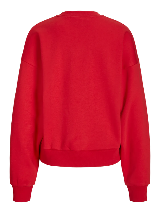 Sudadera de cuello redondo Sports club Jjxx High Risk Red